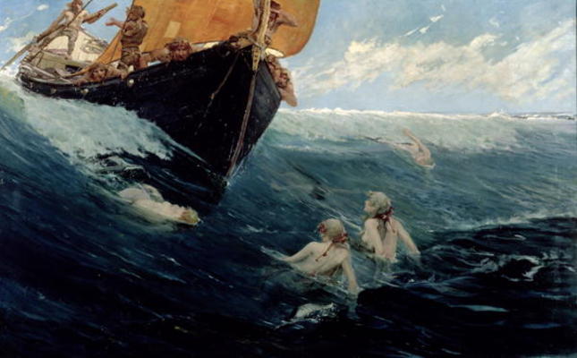 The Mermaid's Rock — Edward Matthew Hale