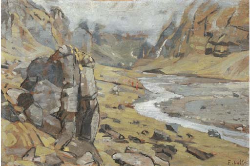 The Horseshoe Near Sixtus — Ferdinand Hodler