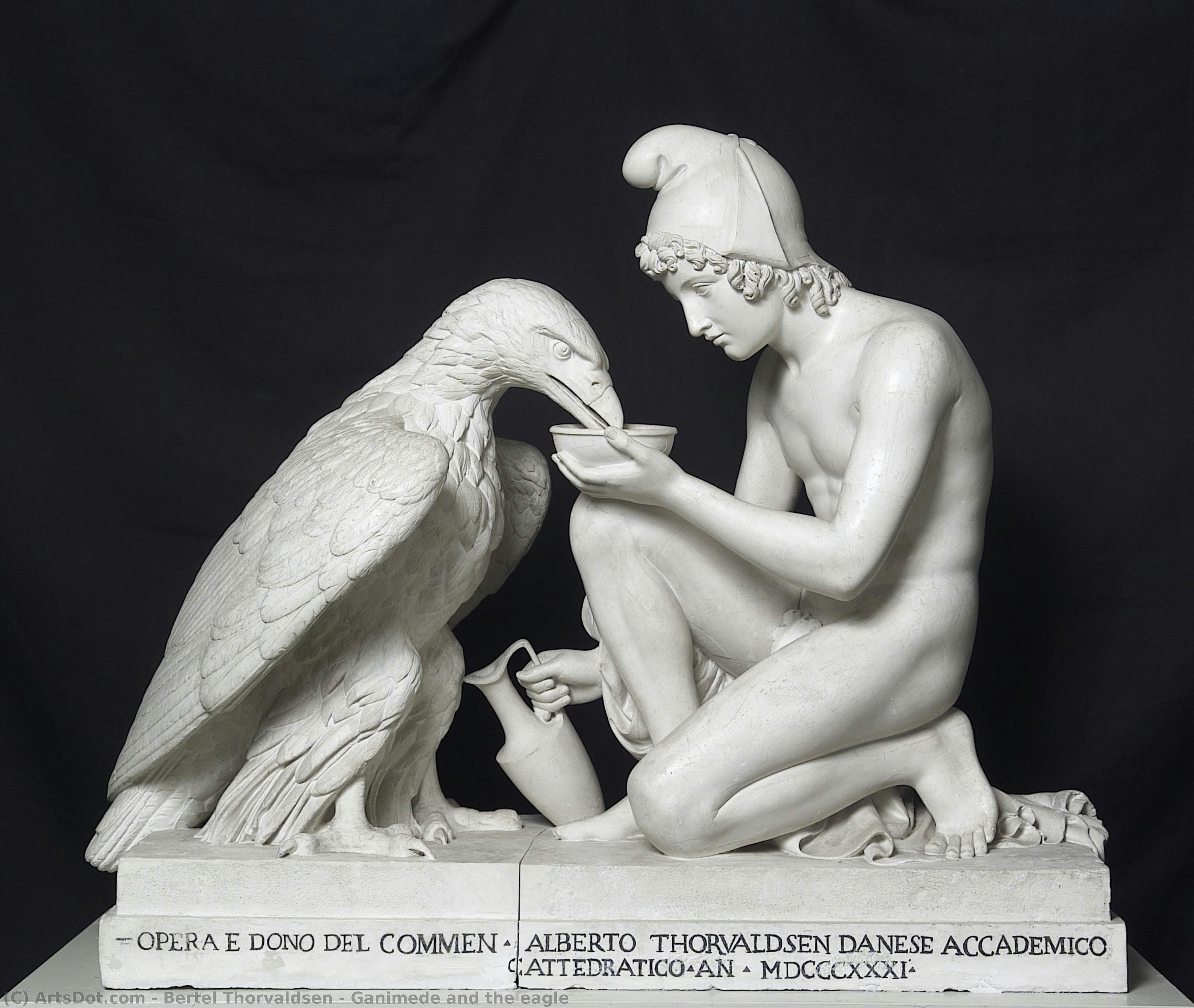 Ganimede And The Eagle — Albert Bertel Thorvaldsen