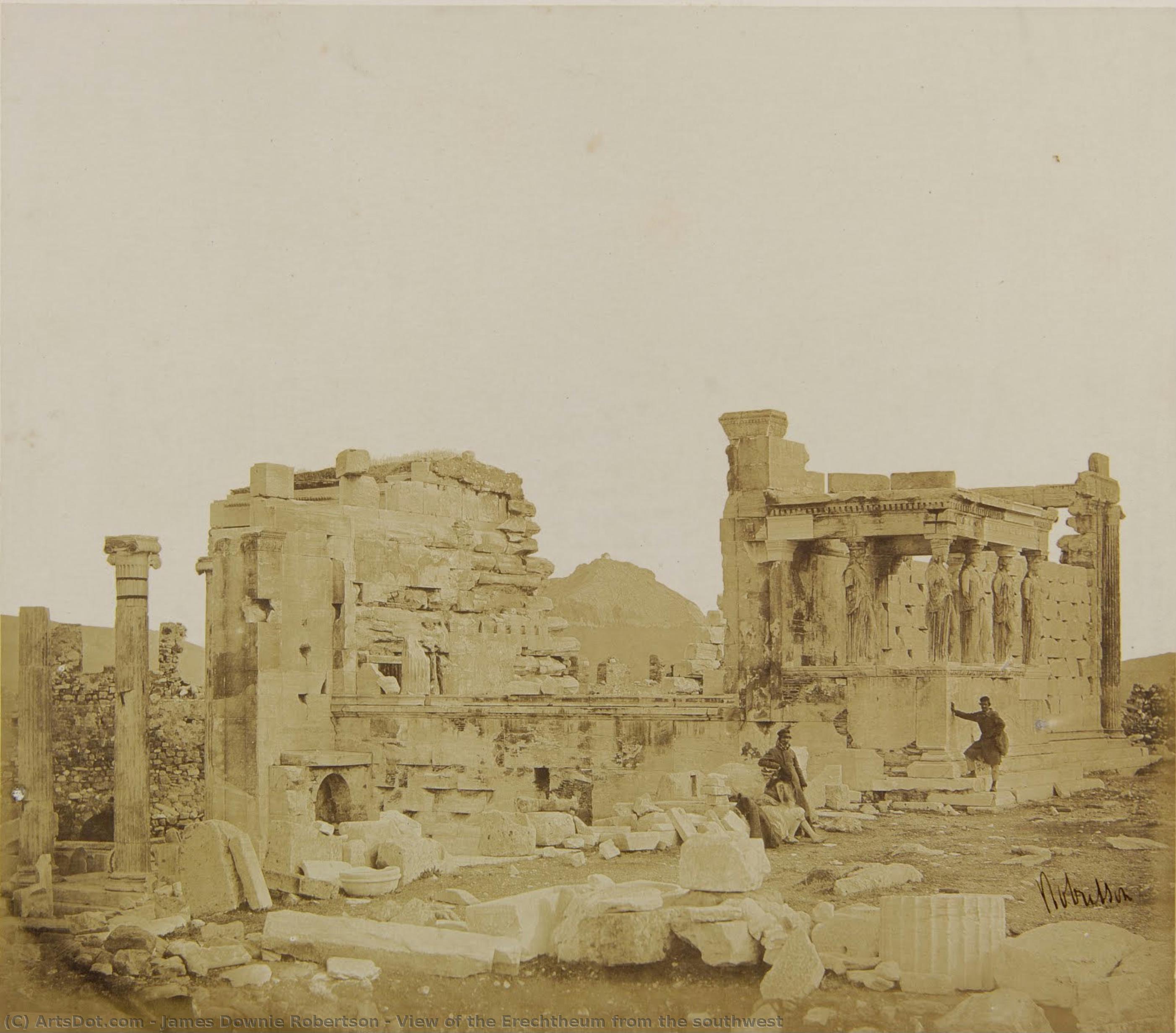 View Of The Erechtheum From The Southwest — James Downie Robertson