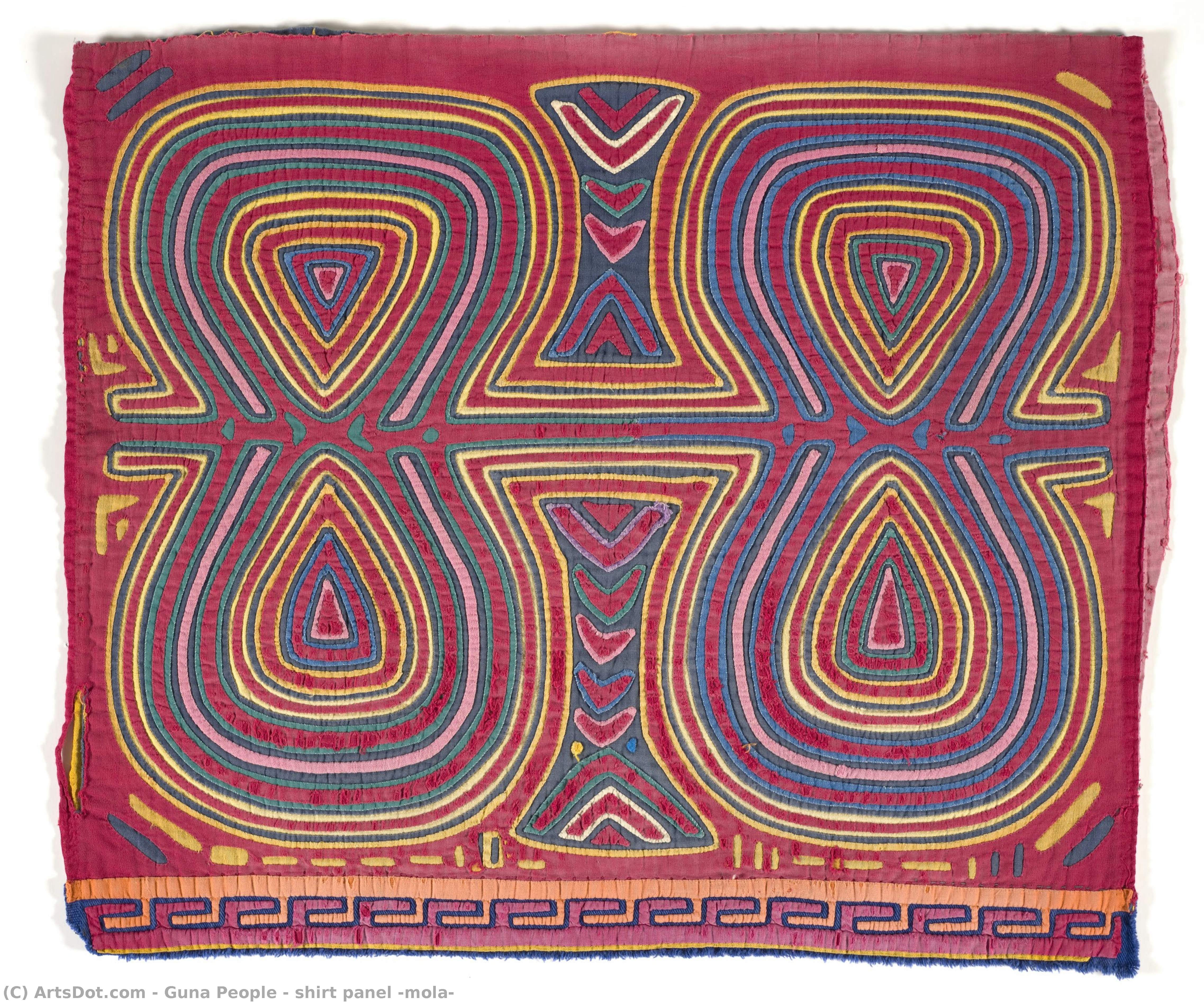 Shirt Panel (mola) — Guna People