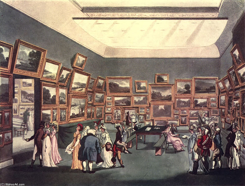 Exhibition Of Water Coloured Drawings, Old Bond Street — William Henry Pyne