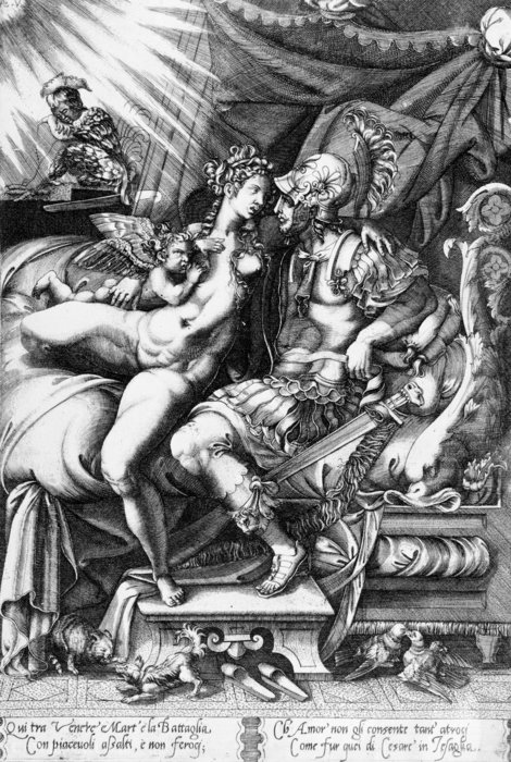 Mars And Venus — Enea Vico