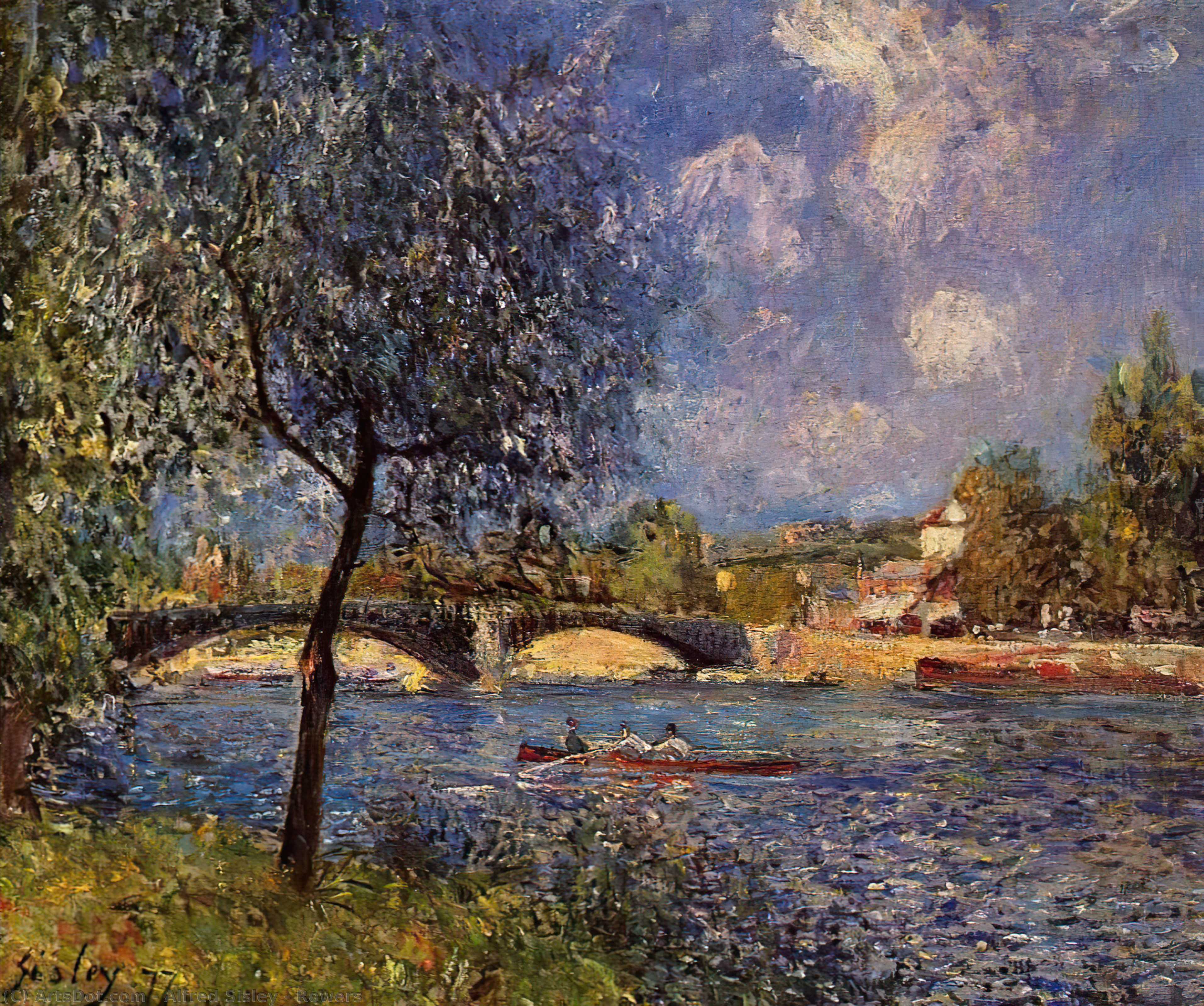 Rowers — Alfrēd Sislē