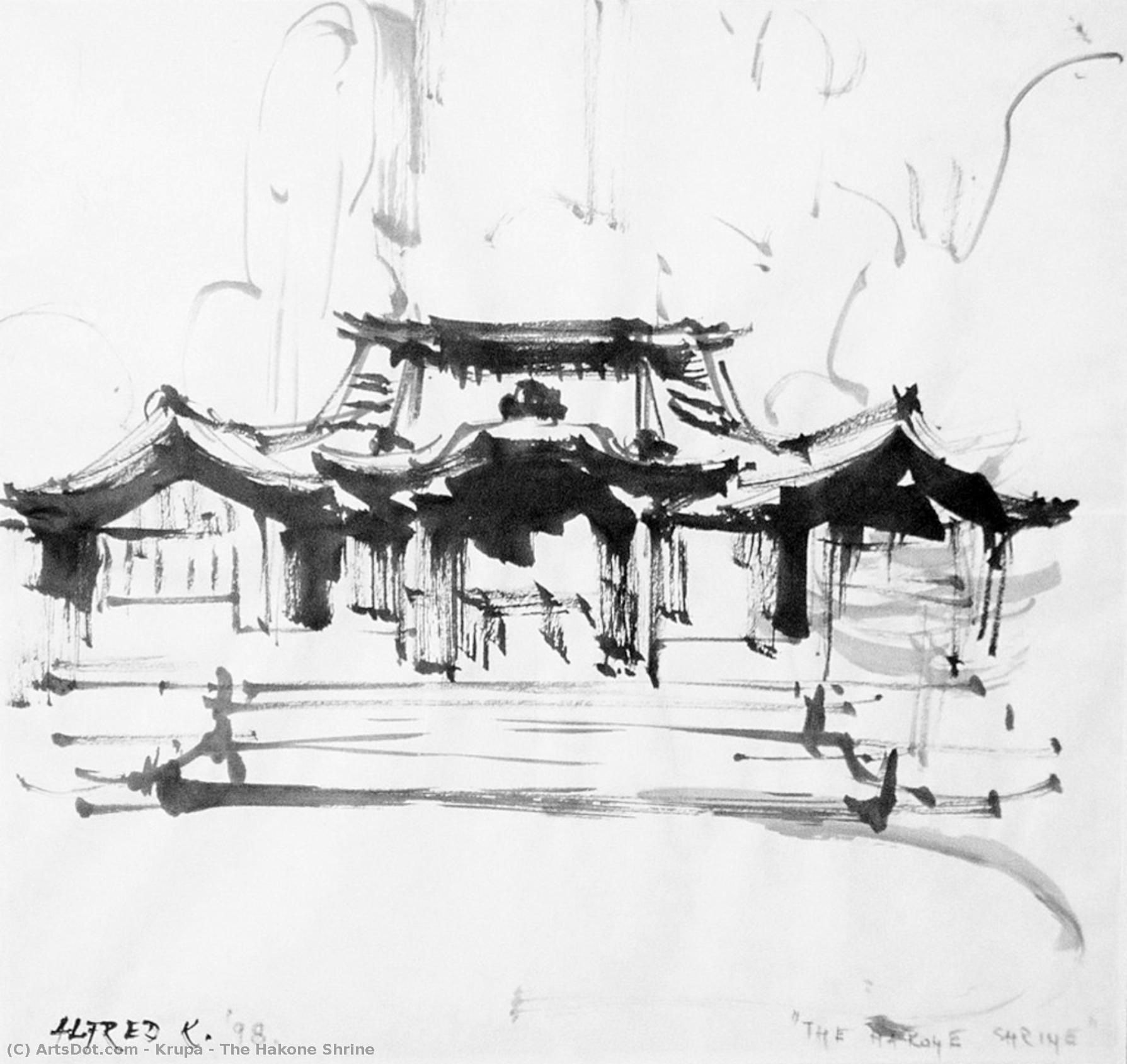 The Hakone Shrine — Alfred Freddy Krupa