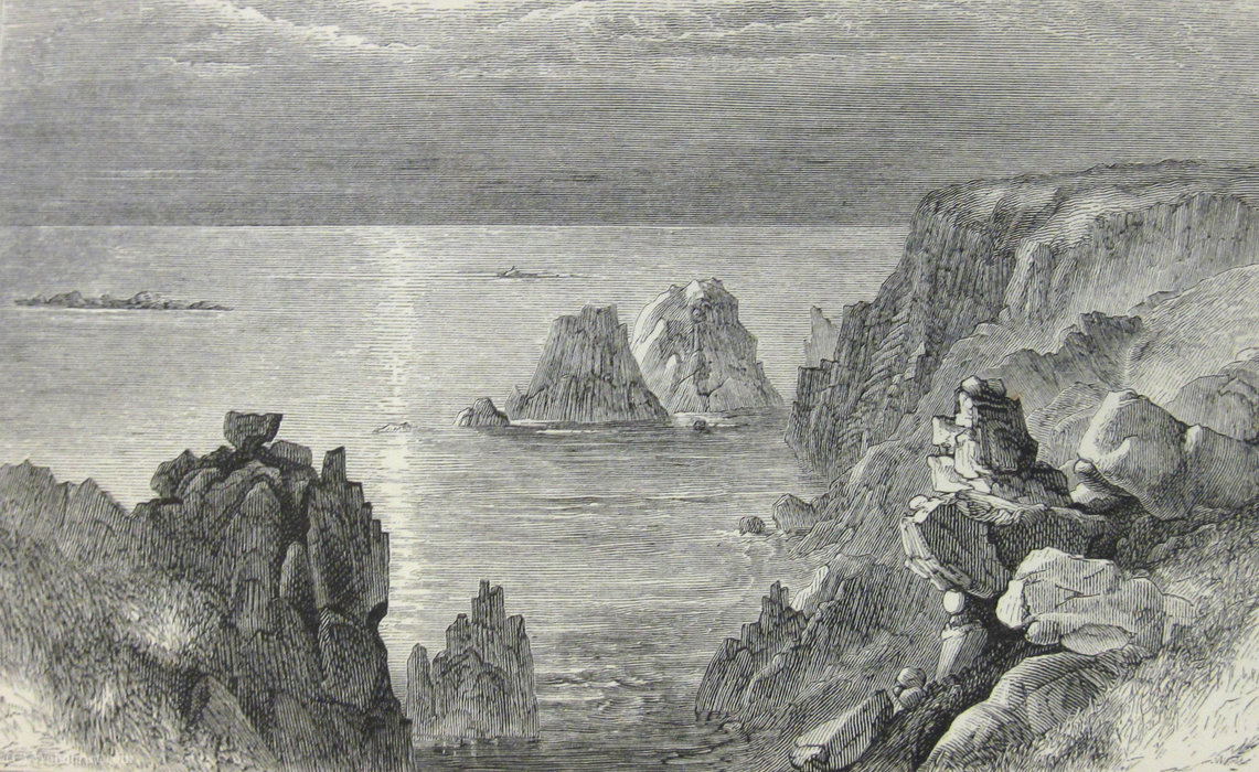 Illustration From Black's Guide To The Channel Islands — Paul Jacob Naftel