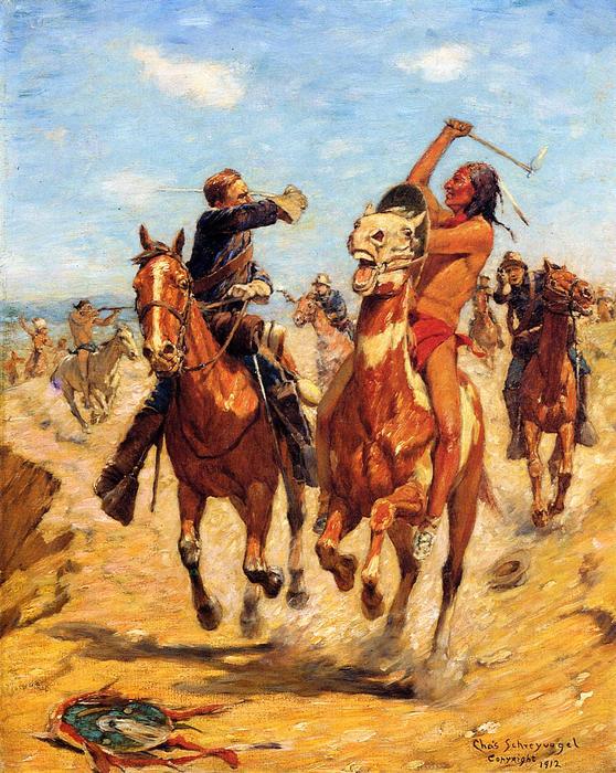 The Duel — Charles Schreyvogel