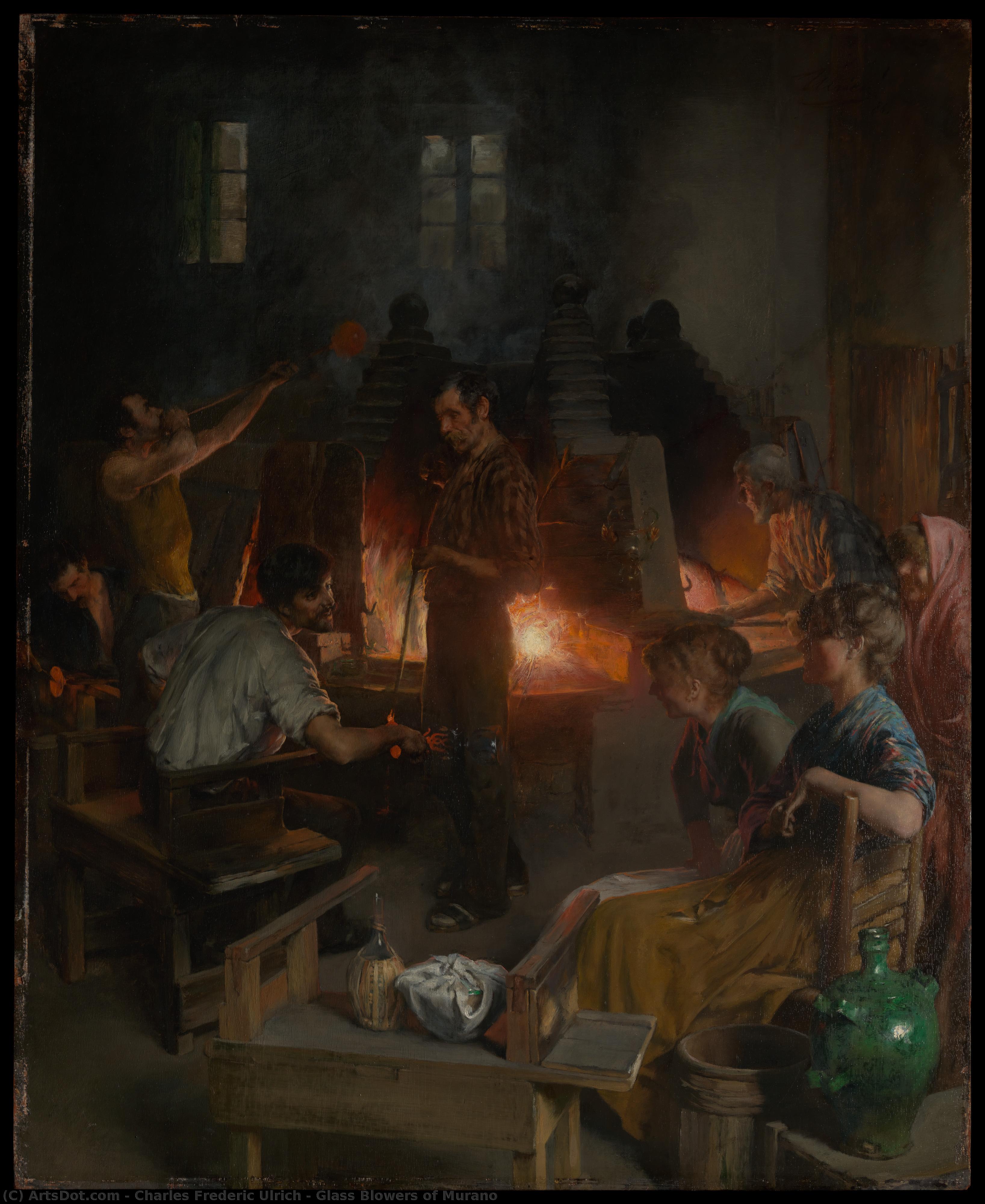 Glass Blowers Of Murano — Charles Frederic Ulrich