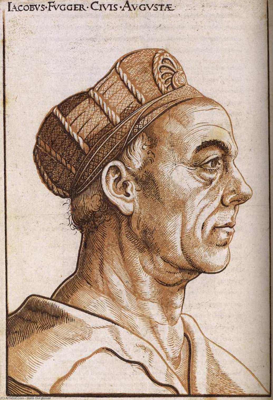 Portrait Of Jacob Fugger — Hans Burgkmair