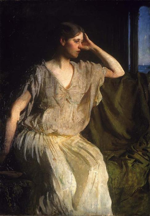Woman In Grecian Gown — Abbott Handerson Thayer