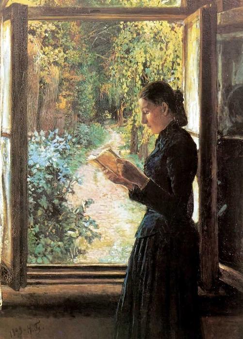 Portrait Of Natalia Petrunkevich — Nikolai Ge