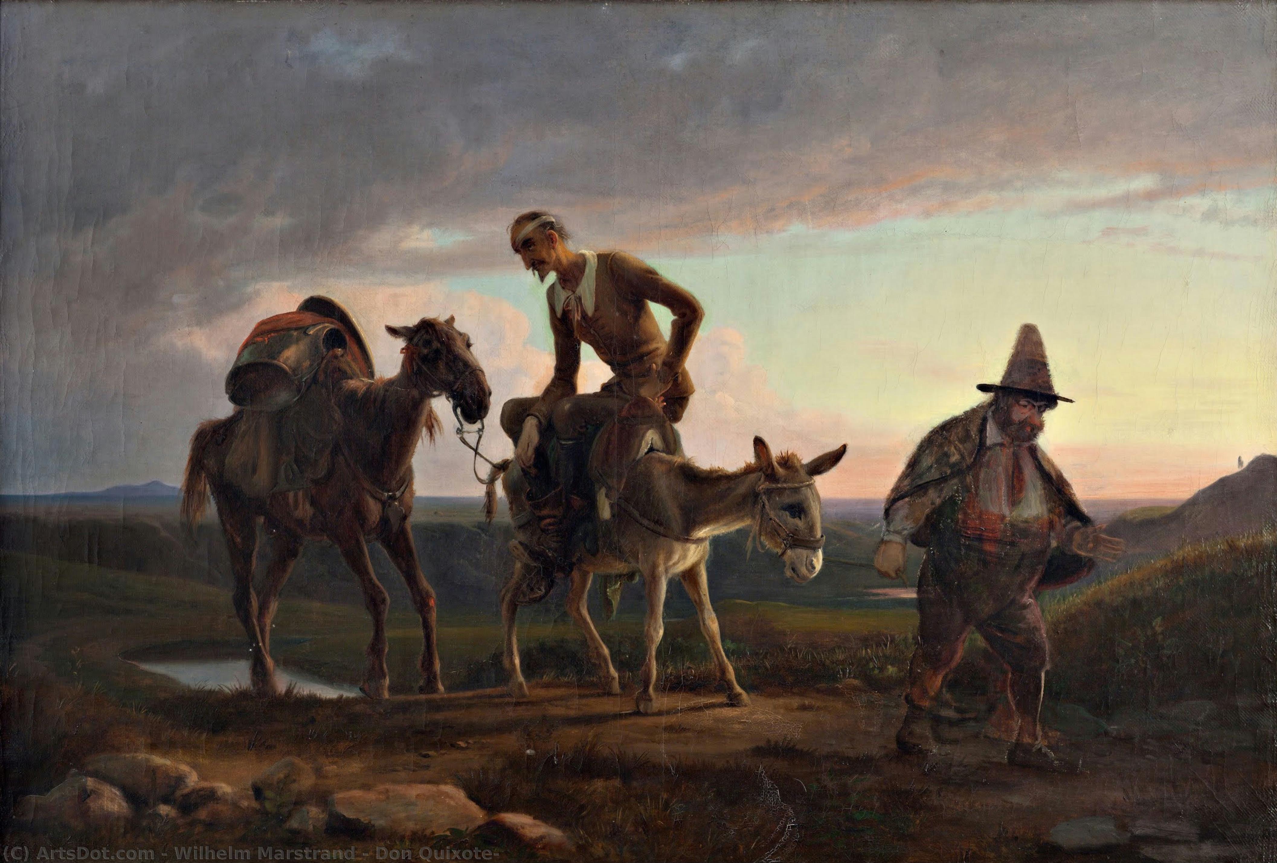 Don Quixote — Wilhelm Marstrand
