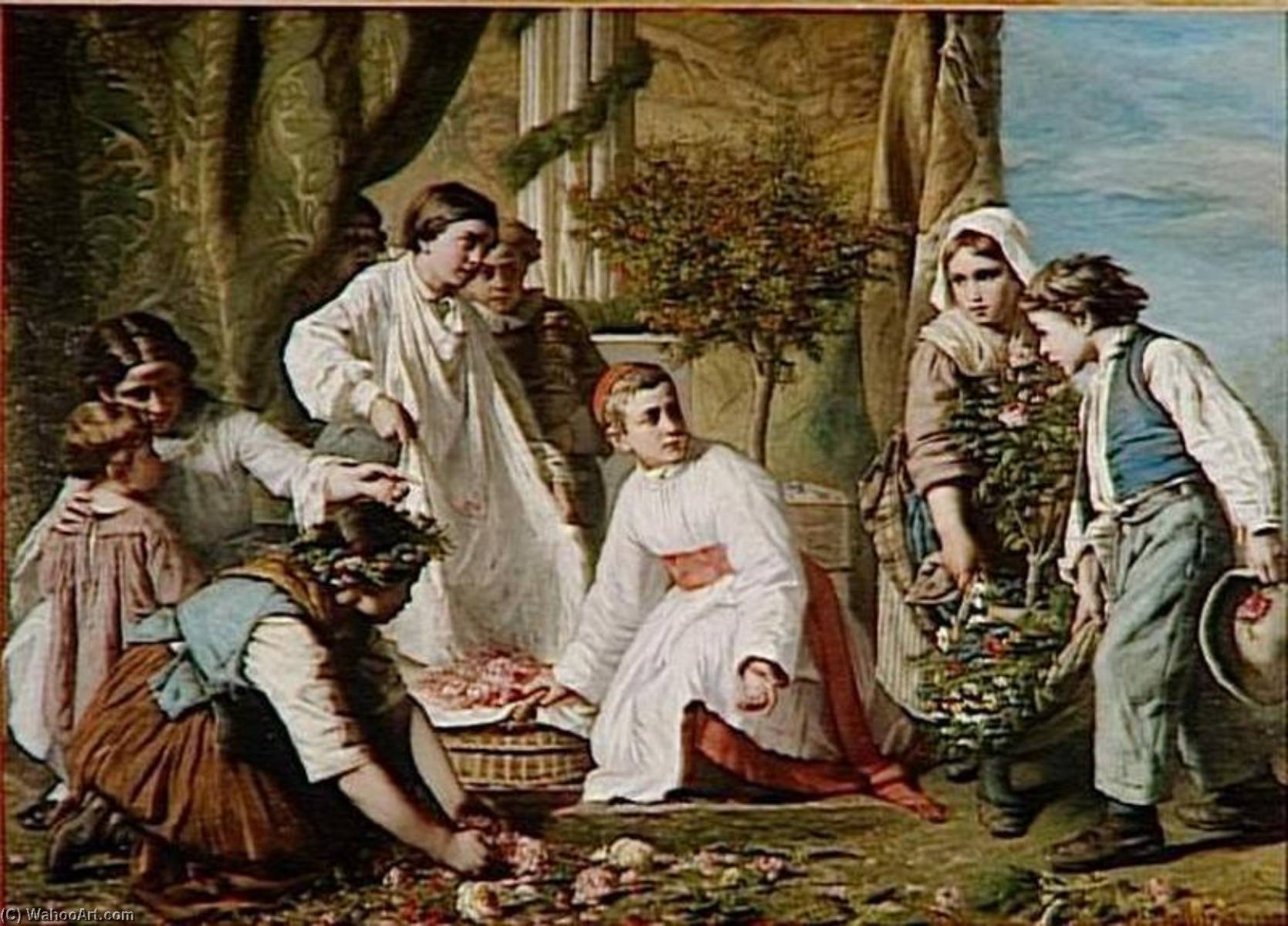 La Fete Dieu — Pierre Alexandre Antigna