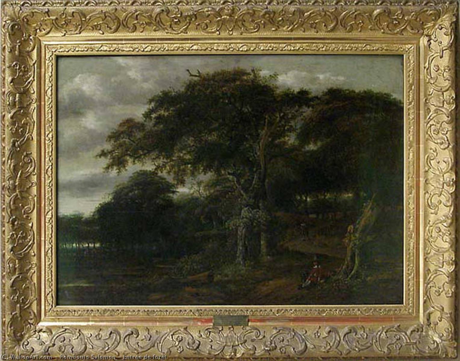 Entrée De Forêt — Salomon Rombouts