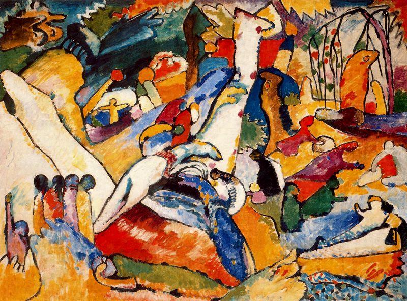 Study — Wassily Wassilyevich Kandinsky