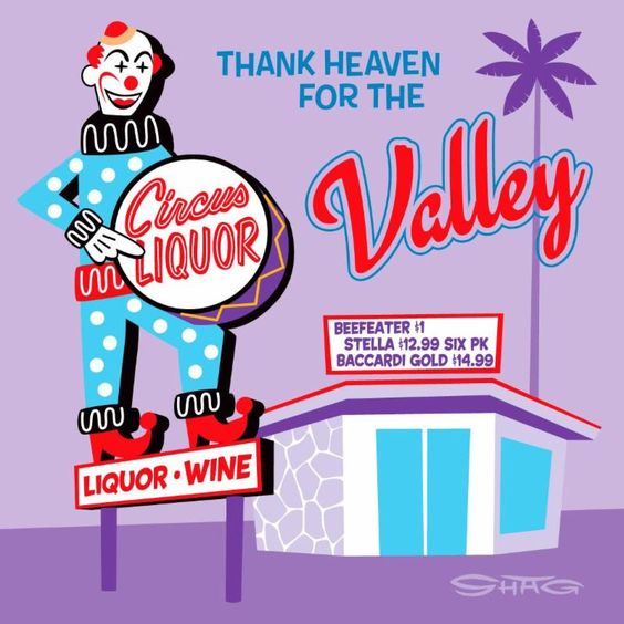 Thank Heaven For The Valley — Josh Agle (shag)
