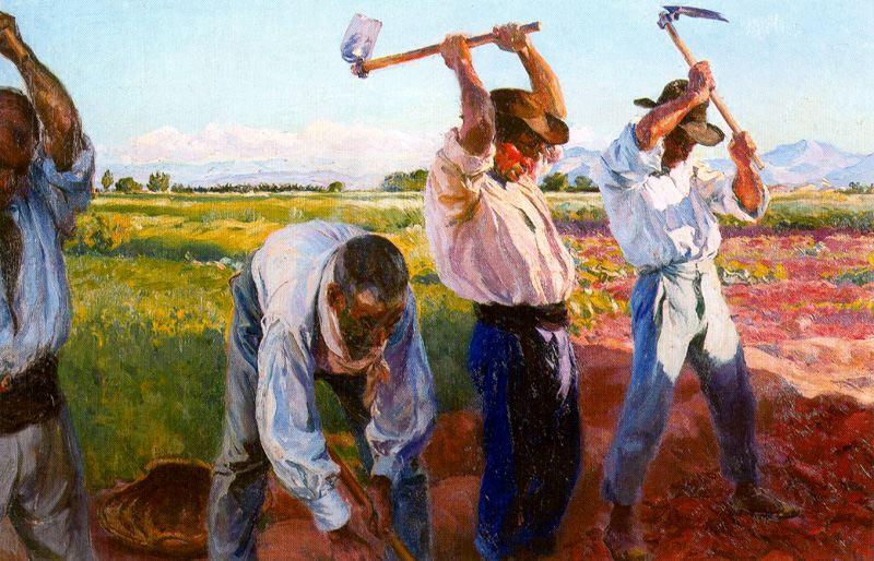 Trabajadores (also Known As Los Cavadores) — José Mongrell Torrent