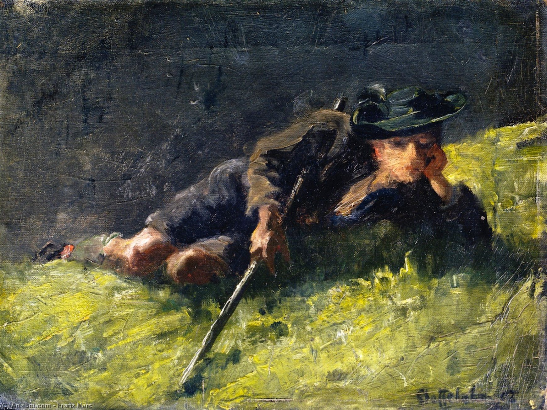 Young Herdsman — Франц Марк