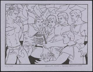 Popular Print For The First International Art Biennial Of Buenos Aires — Álvaro Barrios