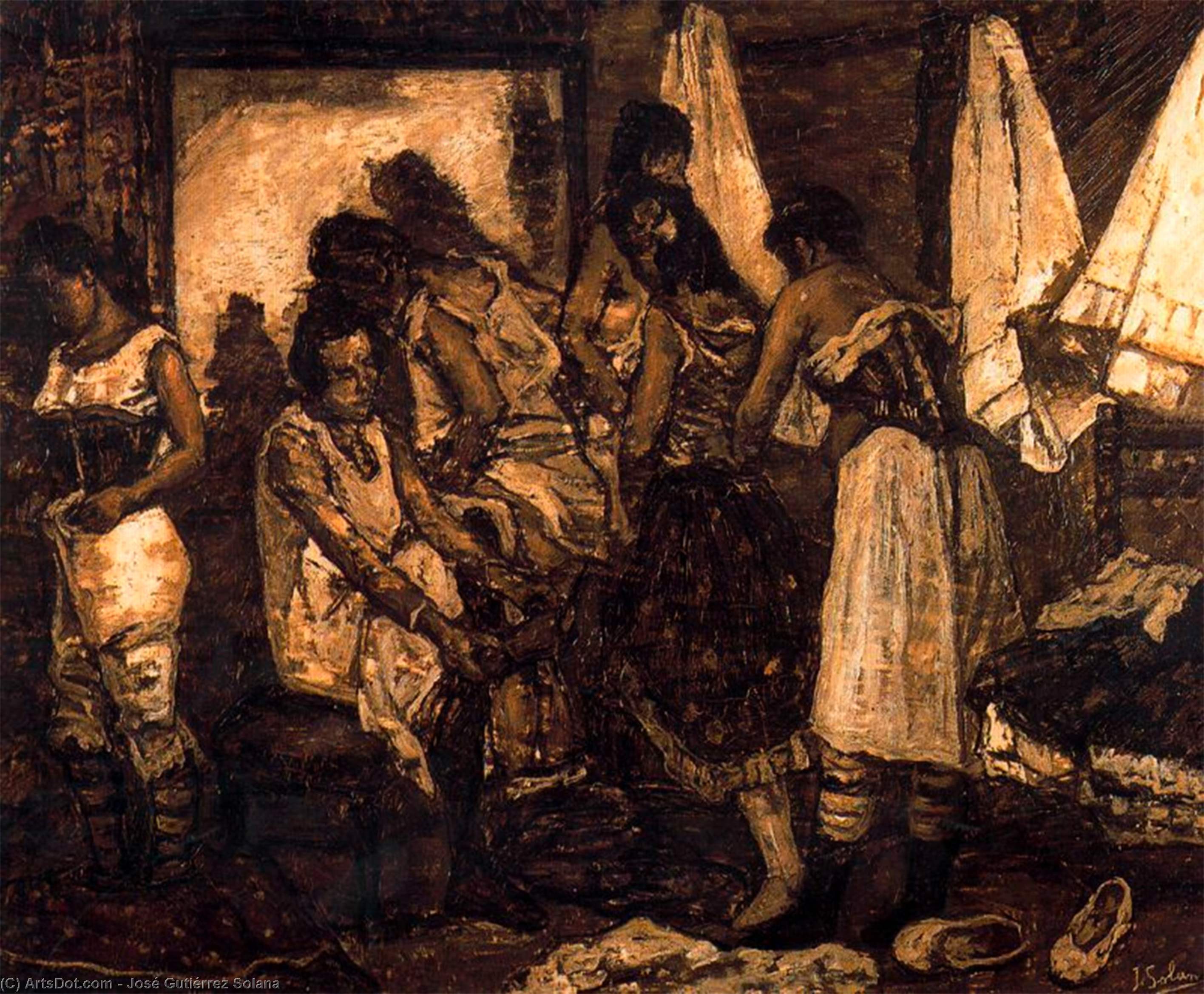 Las Coristas 1 — José Gutiérrez Solana