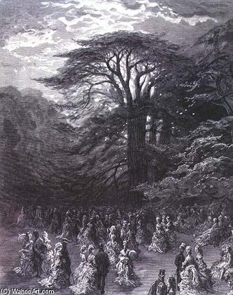 A Chiswick Fete, From 'london, A Pilgrimage' — Paul Gustave Doré