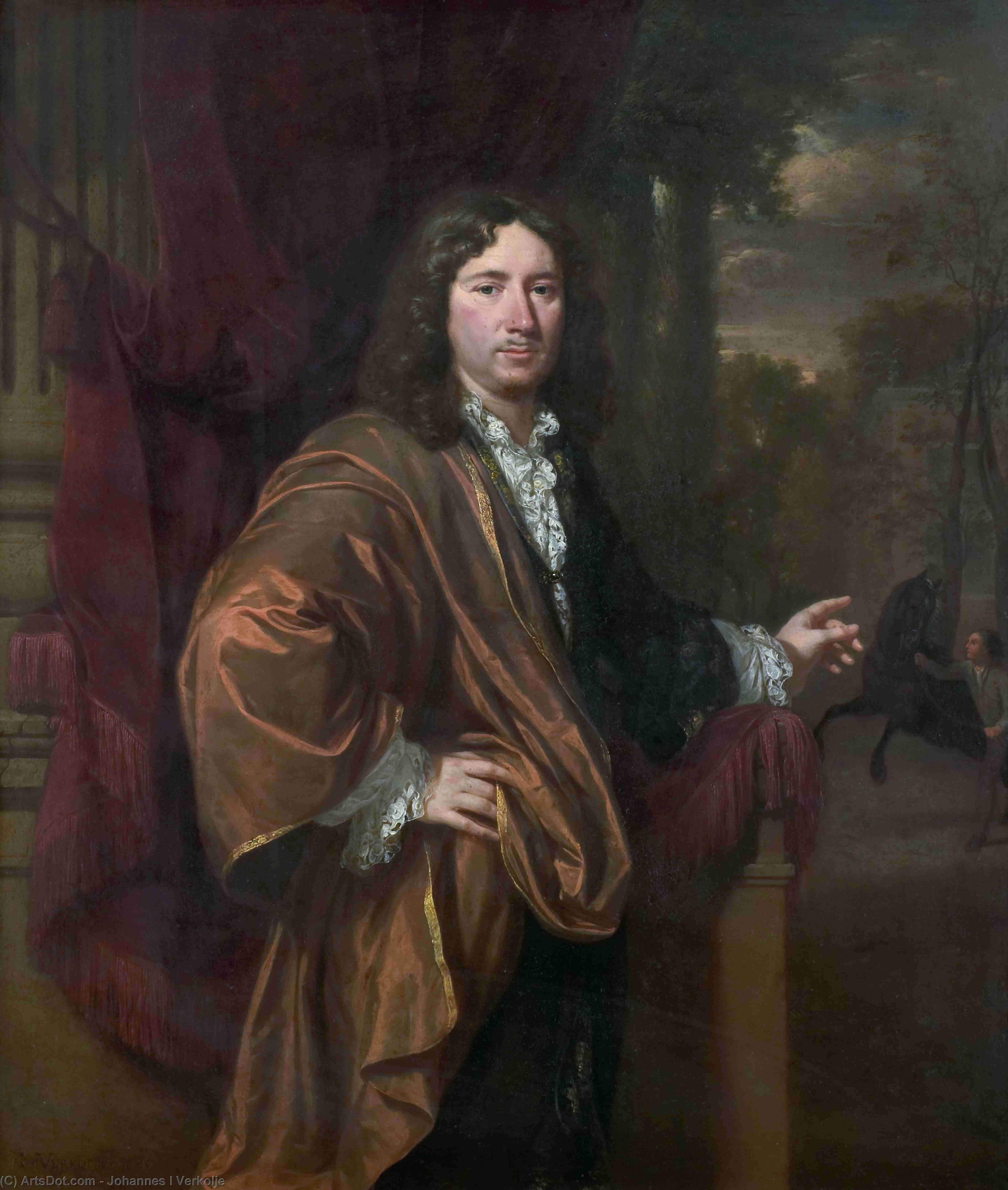 Portrait Of A Man. — Johannes Verkolje