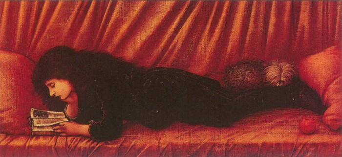 Portrait Of Katie Lewis — Edward Coley Burne-jones