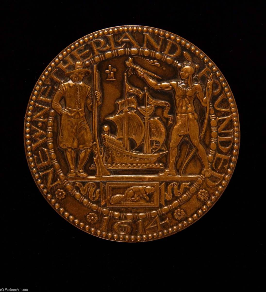 New York Tercentenary Medal — Paul Manship