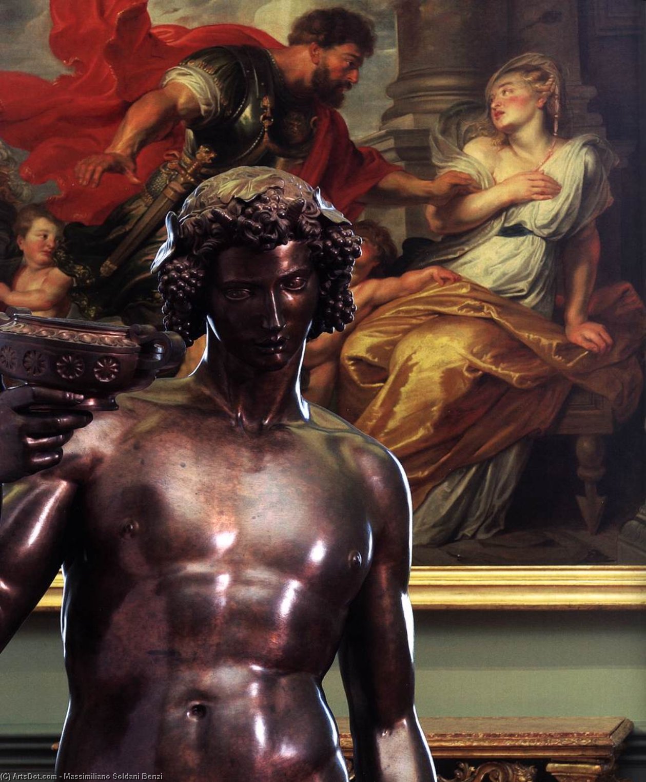 Bacchus (detail) — Массимилиано Сольдани-бенци