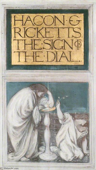 At The Sign Of The Dial — Charles Haslewood Shannon