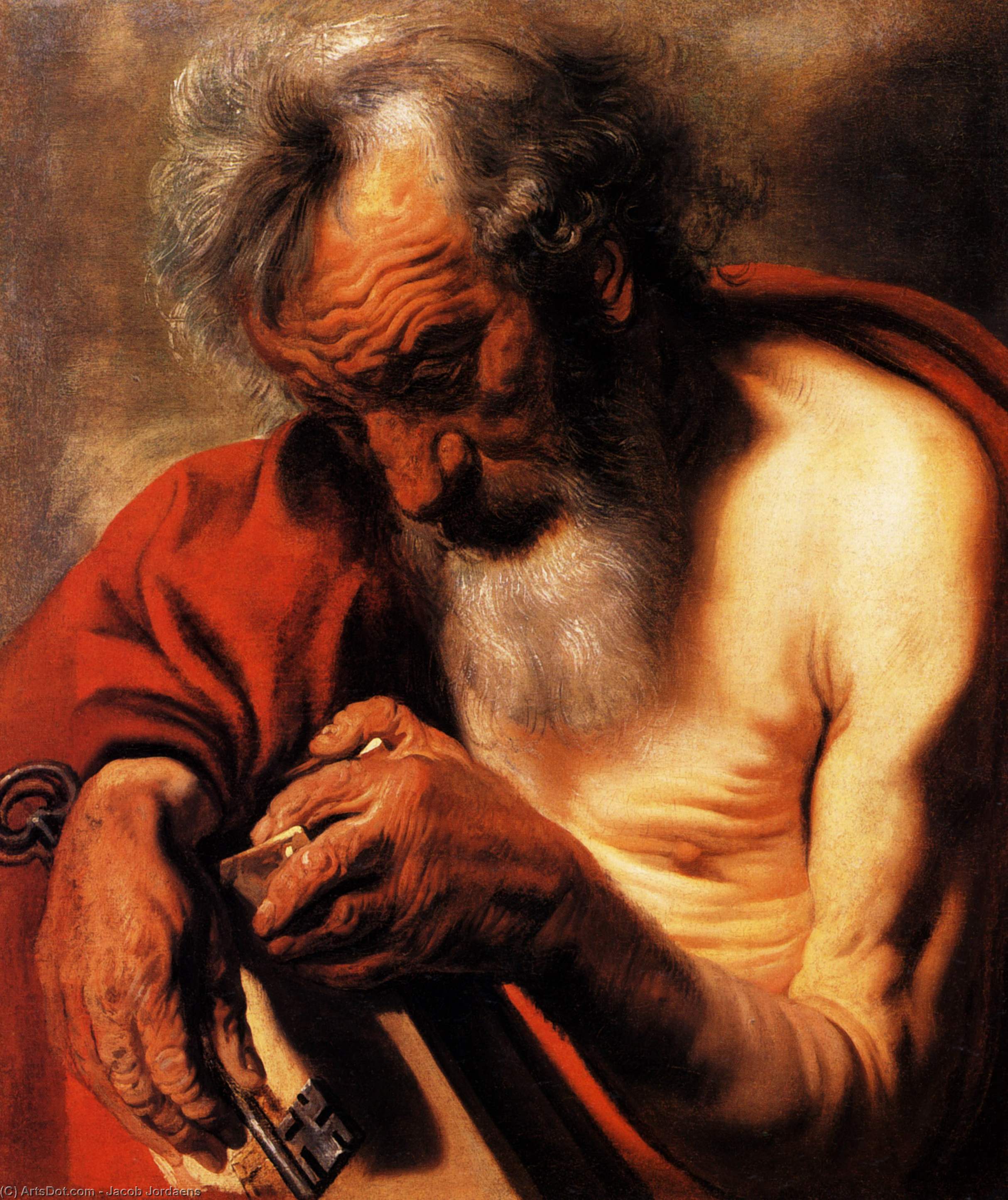 Saint Peter — Jacob Jordaens