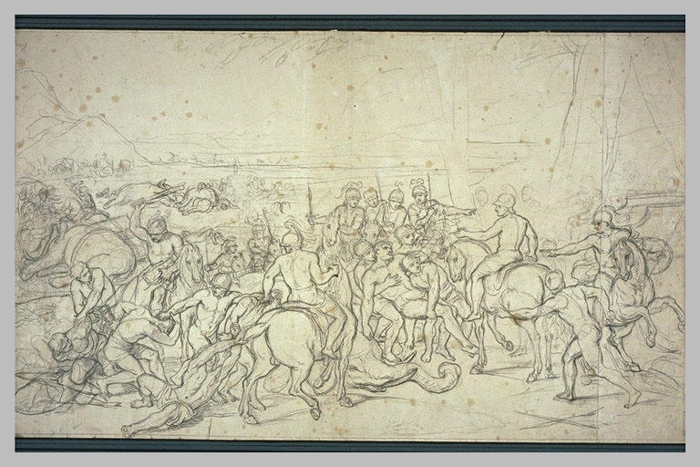 Alexandre Et Porus Ou La Défaite De Porus — Charles Le Brun