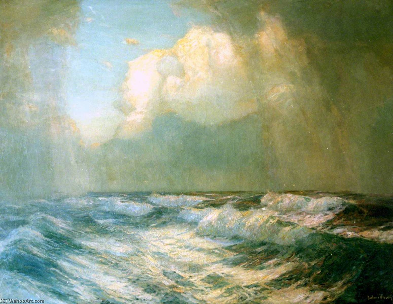 The Sunken Reef — Albert Julius Olsson