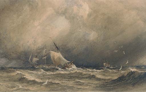 Sea Piece — Anthony Vandyke Copley Fielding