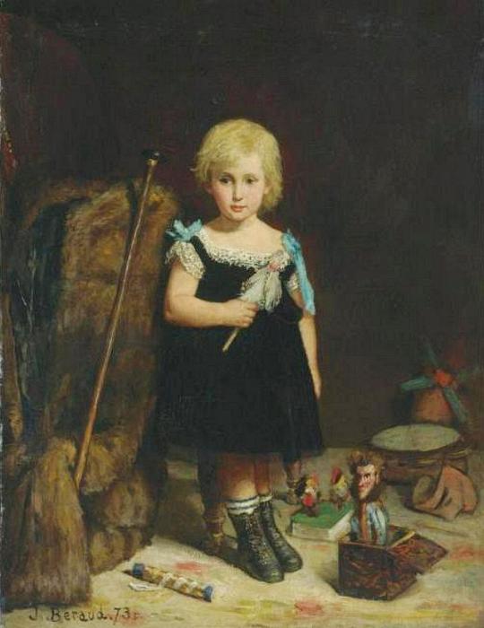 Portrait Of Alfred Auguste Frédéric Victor Labatt De Lambert — Jean Georges Béraud