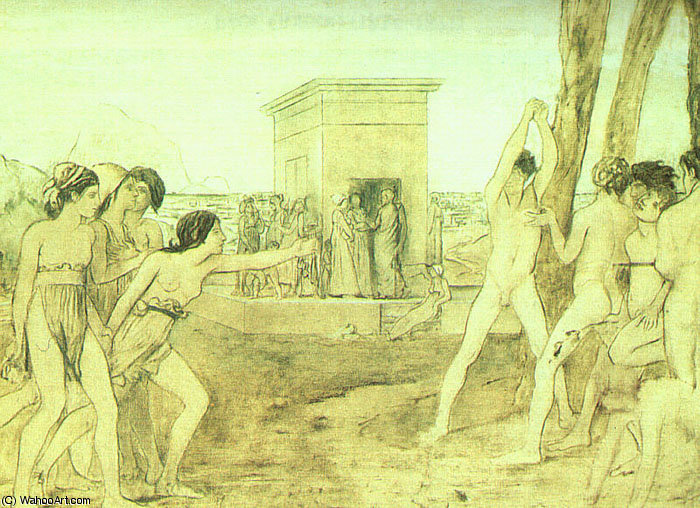 Young Spartans, Art Institute Of Chicago — Edgar Degas