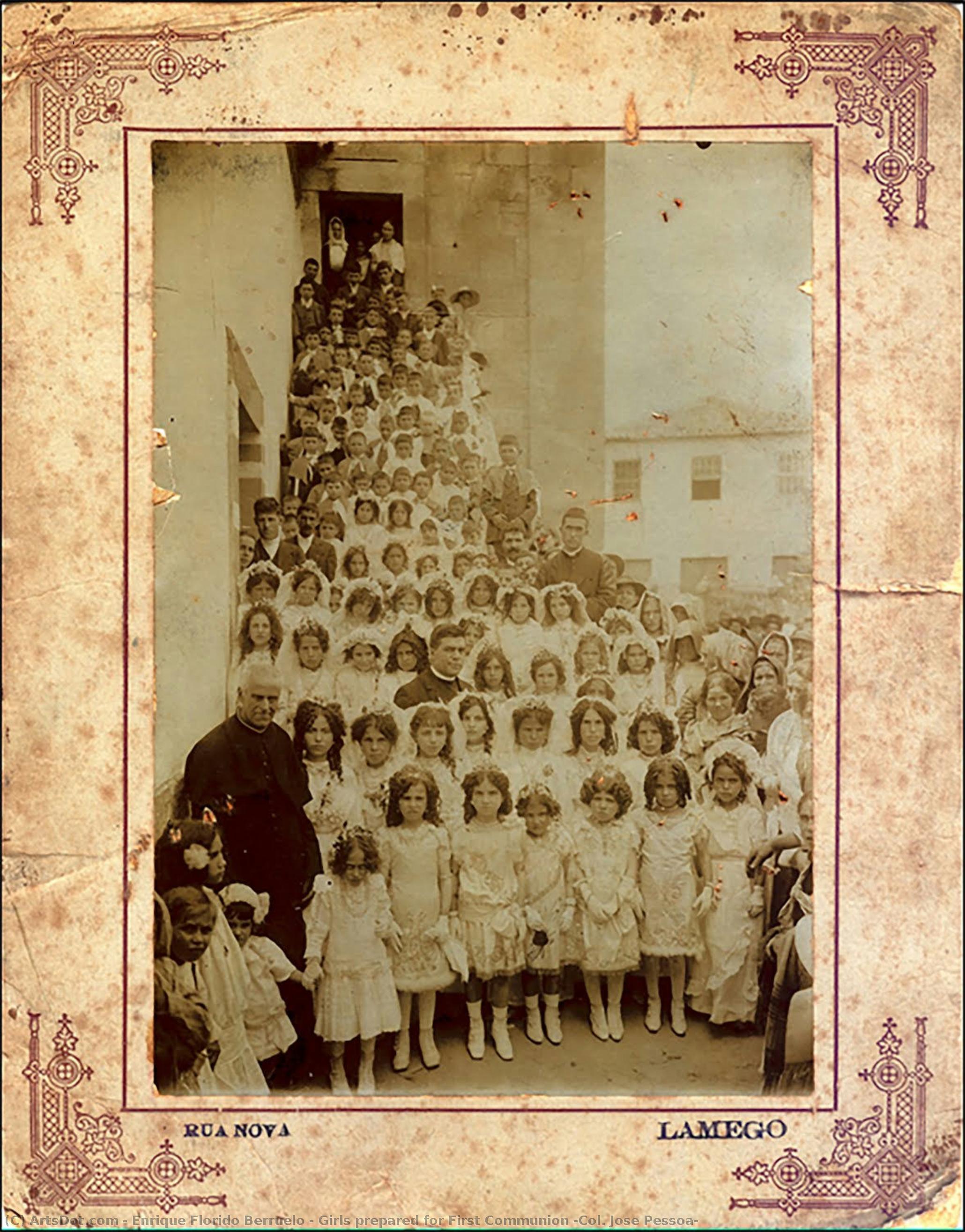 Girls Prepared For First Communion (col. Jose Pessoa) — Enrique Florido Berruelo