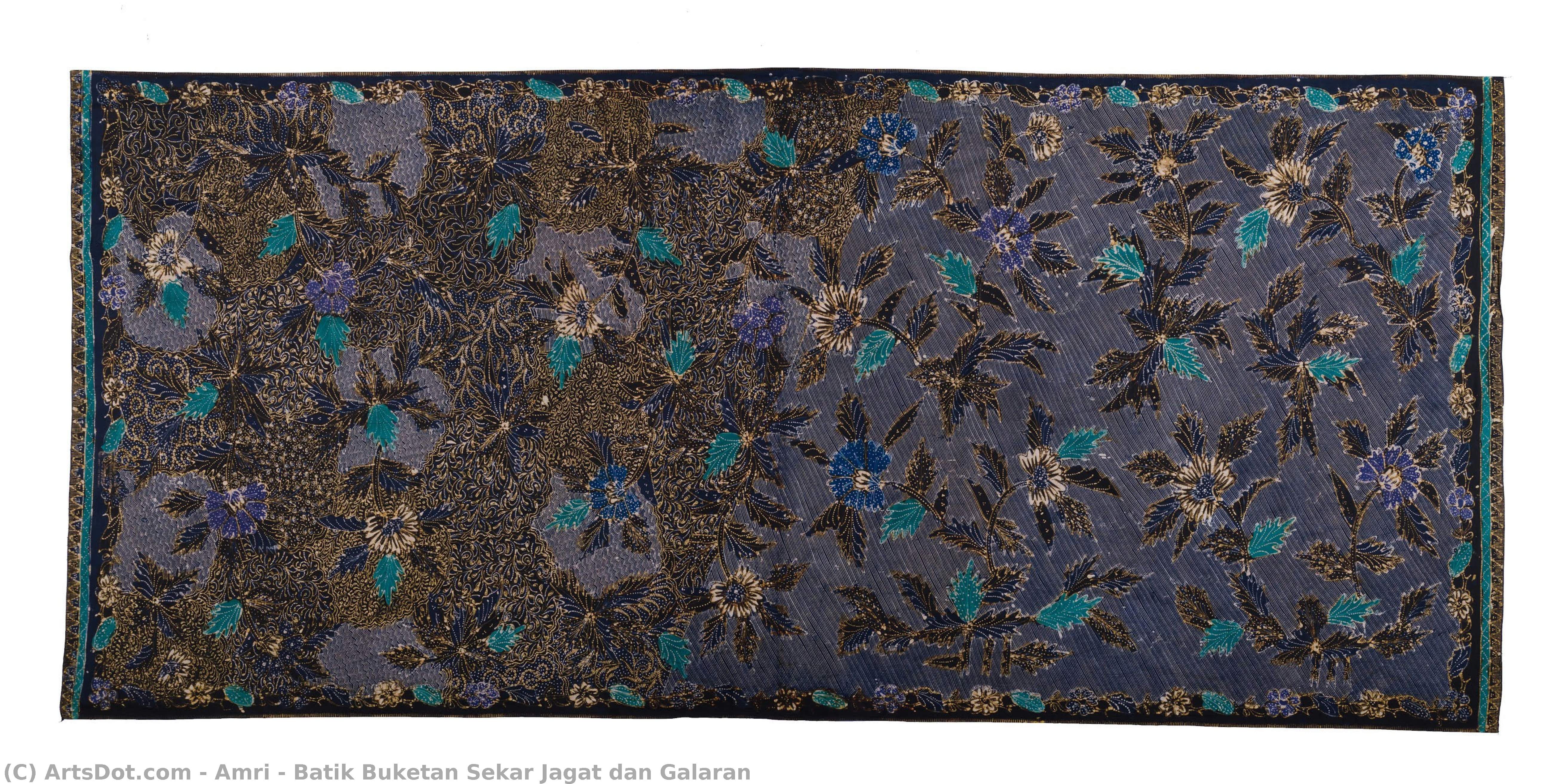 Batik Buketan Sekar Jagat Dan Galaran — Amri