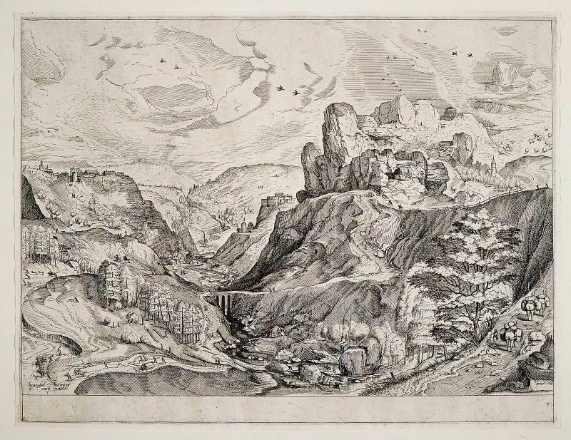 Alpine Landscape — Pieter Bruegel The Elder