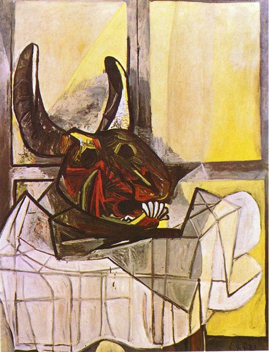 Bull's Head On The Table — Pablo Picasso