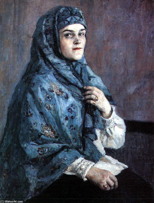 Portrait Of Princess P. I. Shcherbatova — Vasily Ivanovich Surikov