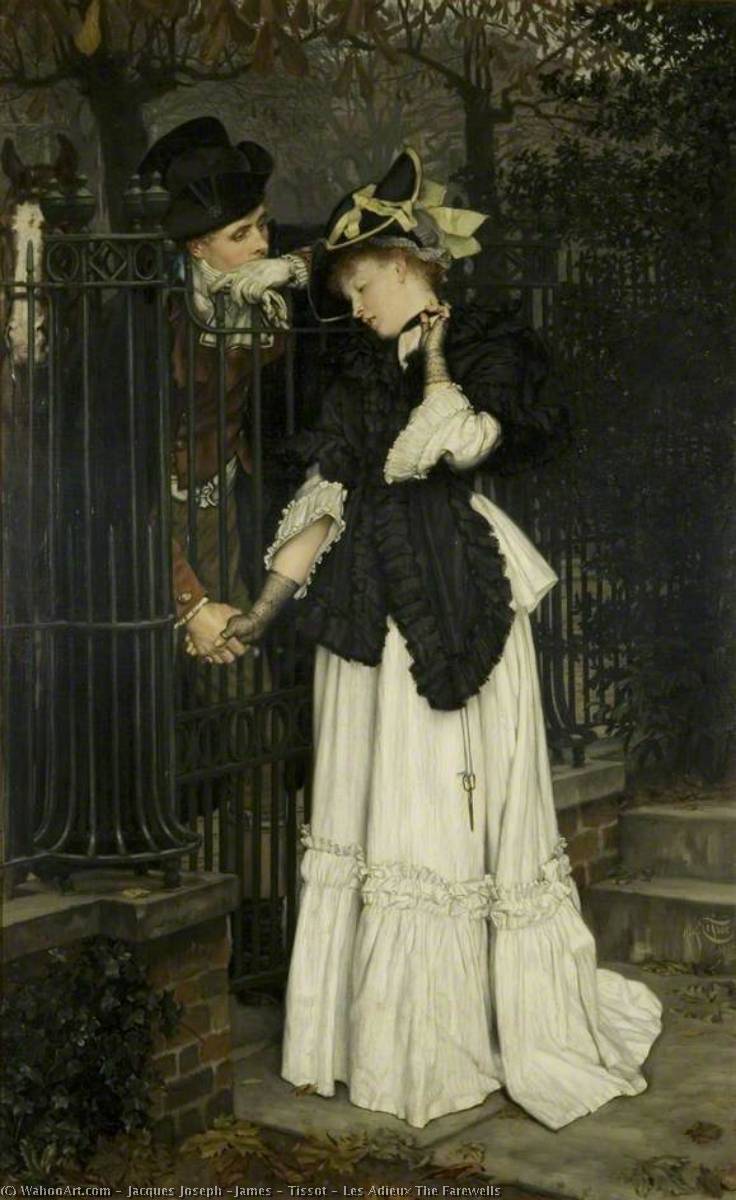Les Adieux The Farewells — Jacques Joseph (james ) Tissot