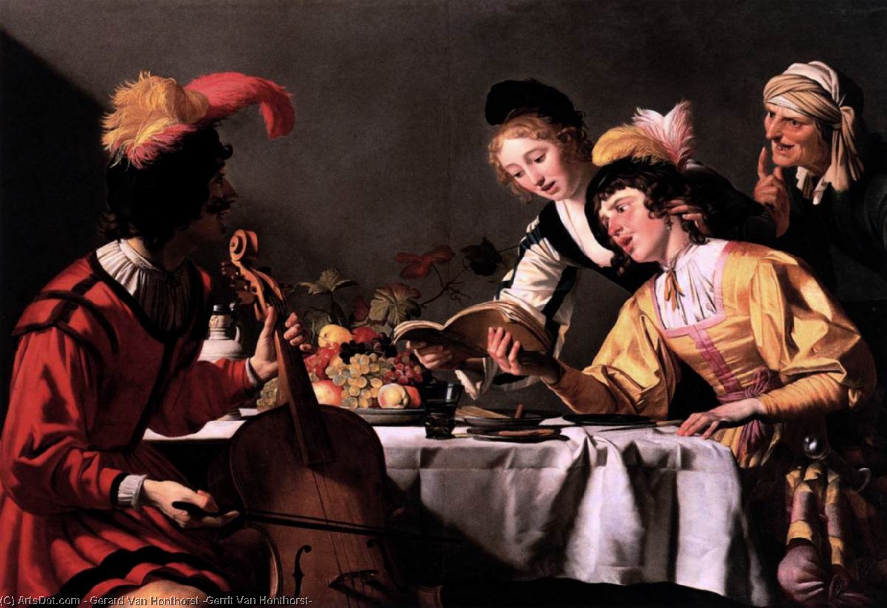 The Concert — Герхард Ван Хонторст