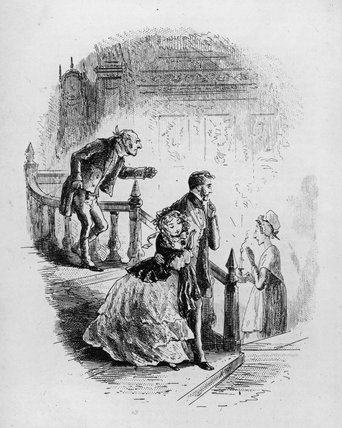 Flora's Tour Of Inspection — Hablot Knight Browne