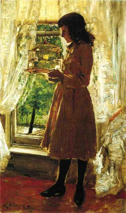 The Pet Canary — William Merritt Chase