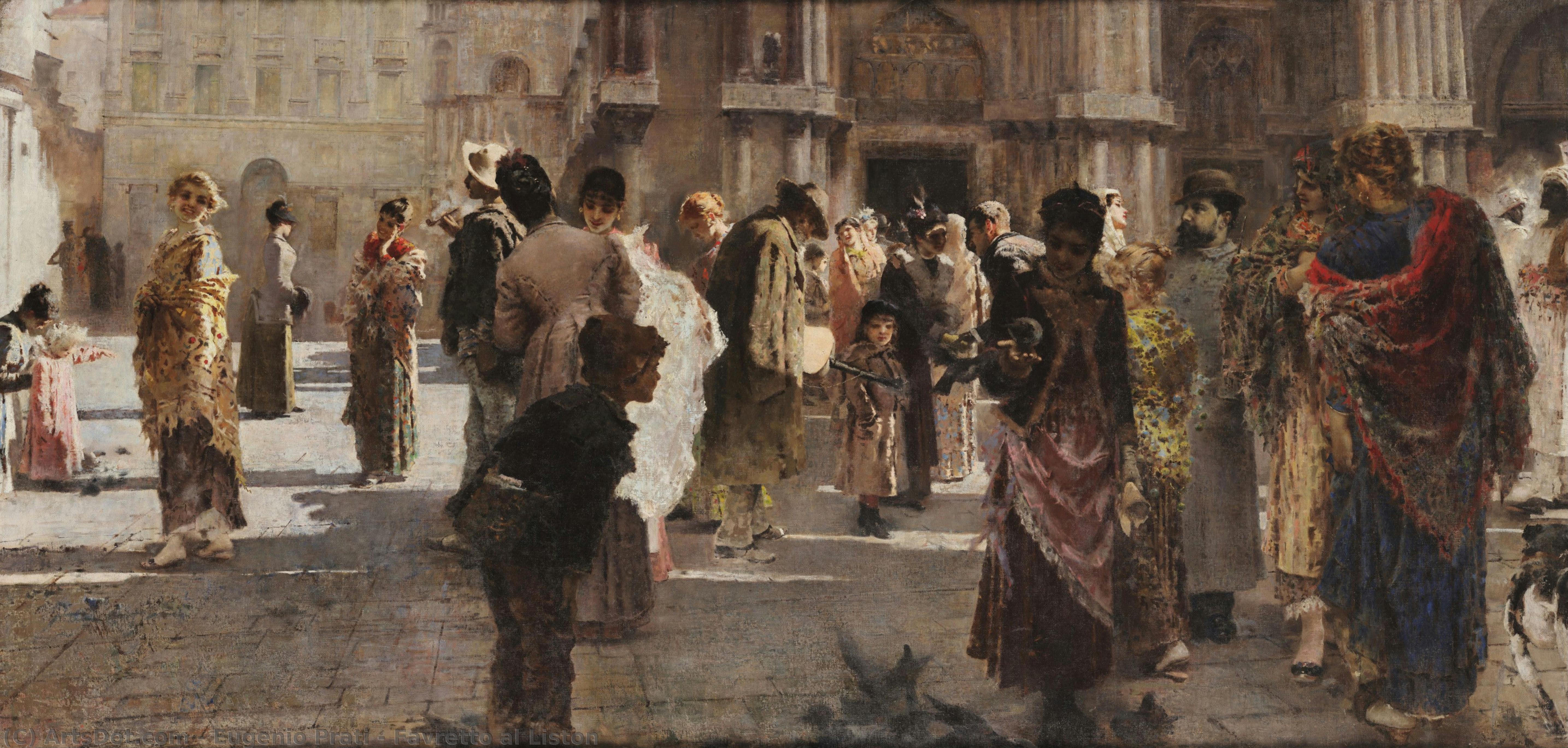 Favretto Al Liston — Eugenio Prati