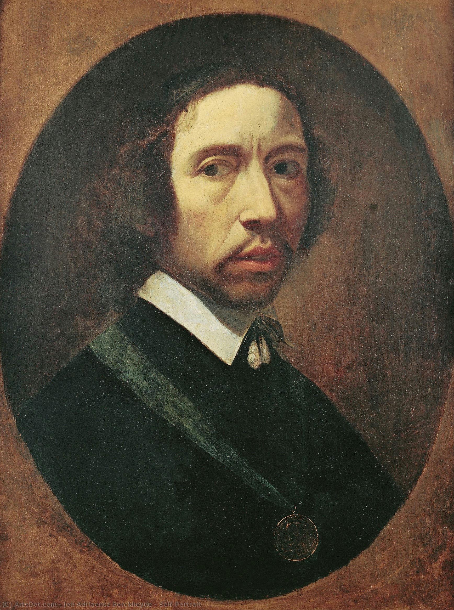 Self-portrait — Job Adriaensz Berckheyde