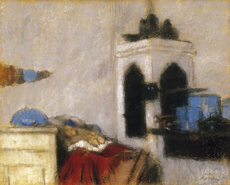 The Child Of The Cook Always Cries — József Rippl-rónai