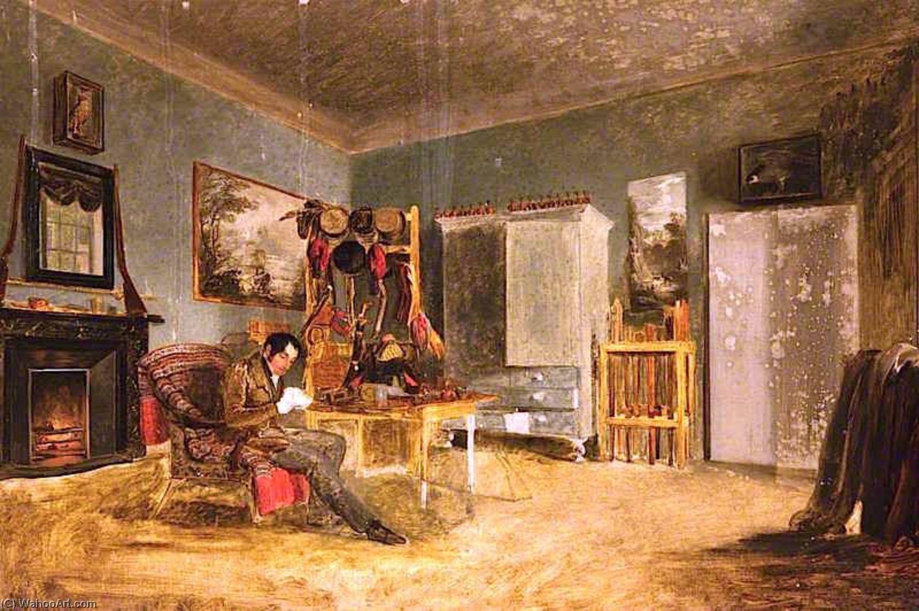 A Gun Room With George, 4th Earl Of Aberdeen — James Giles