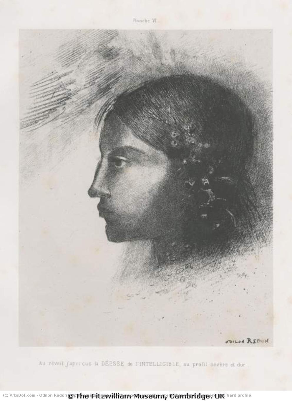 Upon Awakening I Saw The Goddess Of The Intelligible With Her Severe And Hard Profile — Odilon Redon